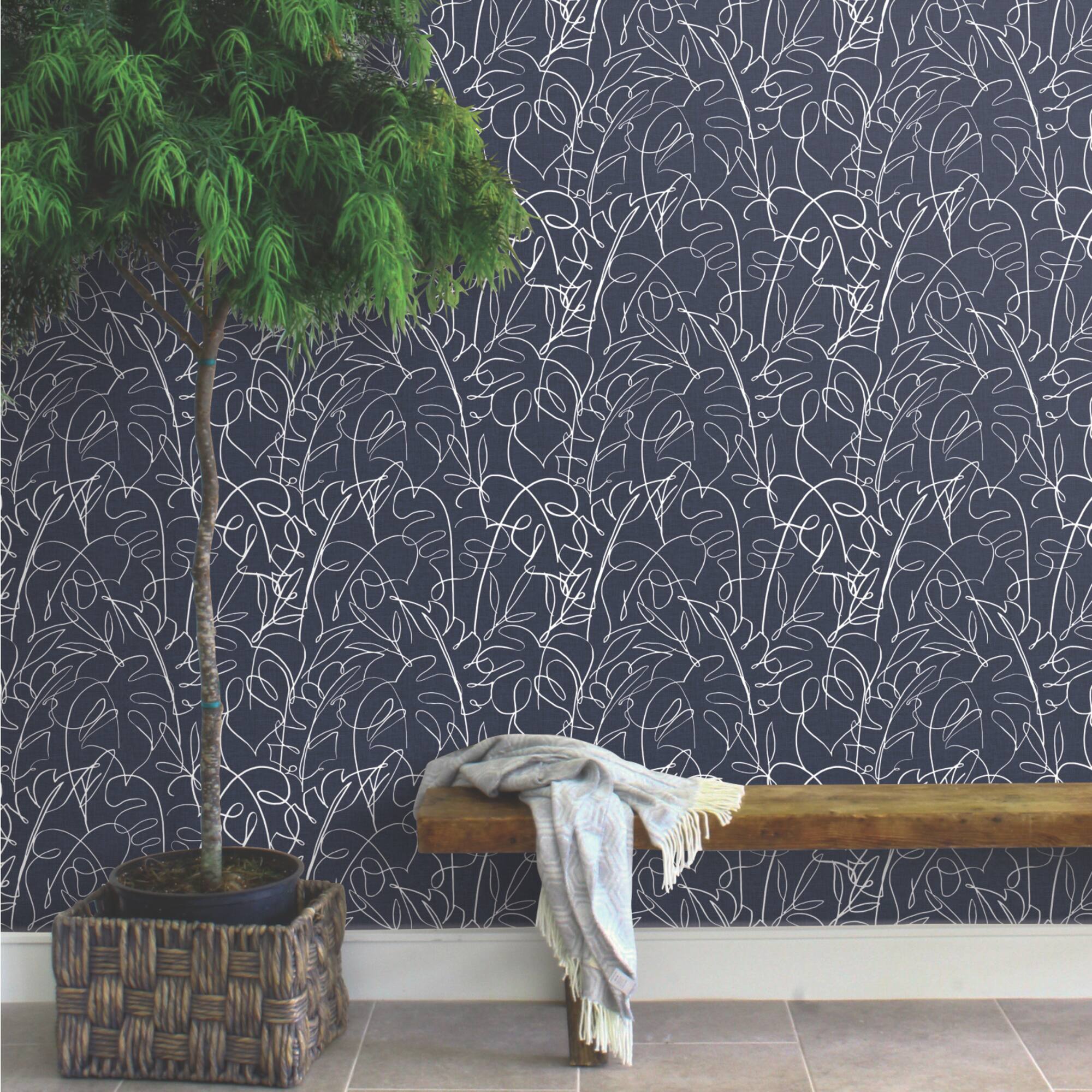 RoomMates Tamara Day Tropical Signature Peel & Stick Wallpaper